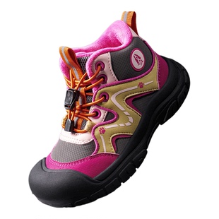 暇步士童鞋女童棉鞋加绒保暖冬新款户外登山徒步休闲运动儿童鞋子