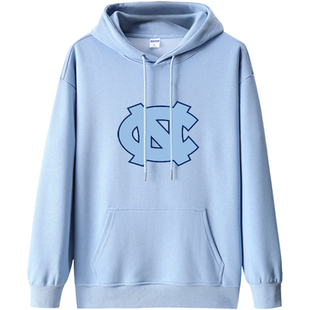 NCAA北卡连帽卫衣罗来纳州大学同款周边篮球运动服秋冬厚学生外套