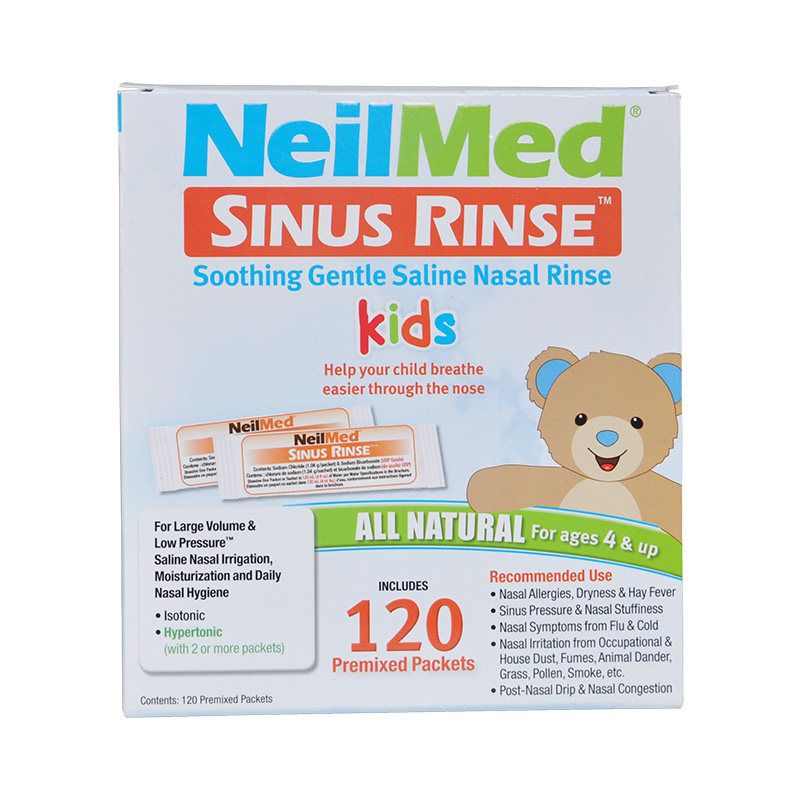 NeilMed儿童洗鼻器壶洗鼻海盐水