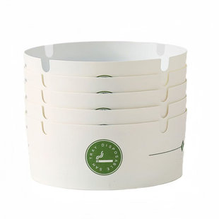 自带灭烟沙一次性发泡烟灰缸免洗防飞吸附烟灰便携车载家用网咖