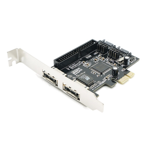 pcie转sata pcie转ide pci-e转2sata+ide JMB363 磁盘阵列卡