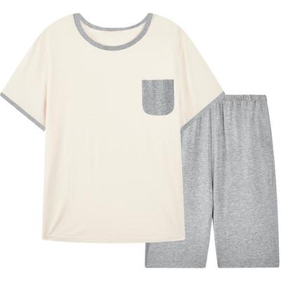 euv5A抑菌防螨莫代尔睡衣套装