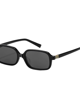 张元英同款miu超轻防紫外线墨镜