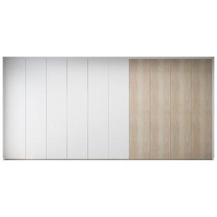 全友全屋定制衣柜拉手隐形家用卧室整体衣柜移门推拉门定制家具