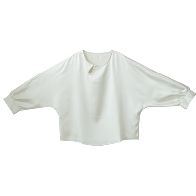 水滴领简约风短款名媛改良旗袍