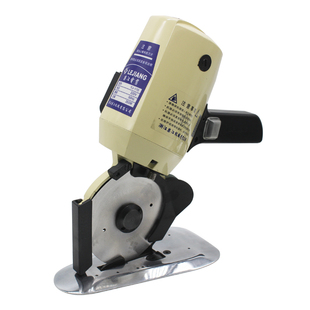 乐江YJ110电剪刀手推电动圆刀裁剪机服装皮革裁布机断布机切布机