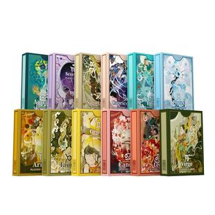 【Woh】转生丹十二星座 扑克卡牌 潮玩花切牌 创意魔术收藏练习牌