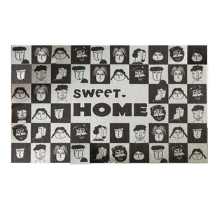 Welcome 网红创意门口入户门垫丝圈地垫家用防滑脚垫子玄关地垫