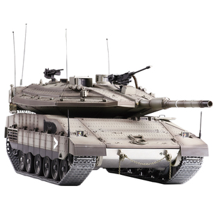 恒龙1:16超大梅卡瓦IV金属底盘遥控坦克模型冒烟攀爬战车遥控车