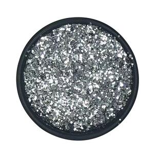 耐高温银葱粉PET 闪光粉 硅藻泥 真石漆亮银片 银色金葱粉 银亮片