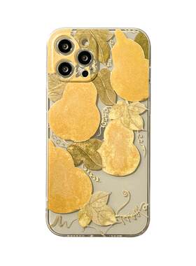 benefit新中式金色葫芦17pro16适用于iphone15promax苹果15PRO手机壳13新款14套12小众11透明xsmax硅胶xr防摔