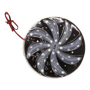 风叶爆闪风车灯15公分游乐游艺碰碰车灯摩托车led车灯改装鬼火灯