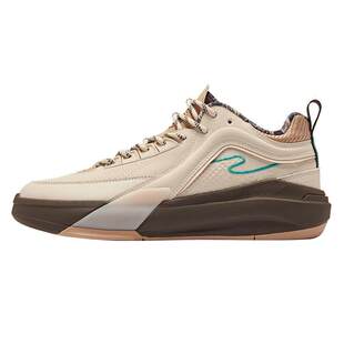 电池熊猫鸿星尔克板鞋春季新款男鞋高帮休闲鞋皮面轻便鞋子运动鞋