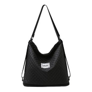 背包斜挎两用包女2025新款大容量多功能三用双肩包女士单肩背挎包