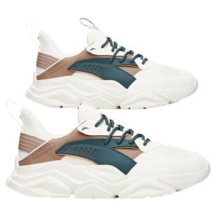 安踏男鞋厚底休闲鞋2026新款夏季跑鞋网面透气防滑增高男士运动鞋