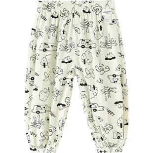 巴拉巴拉儿童裤子男童女童防蚊裤夏装新款童装宝宝灯笼裤宽松长裤