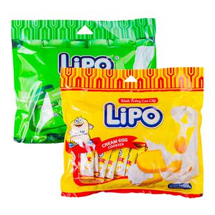 【官旗直售】Lipo面包干（原味300g+椰子味300g）越南进口饼干