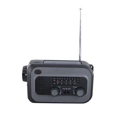 俱竞阳手摇发电收音机太阳能充电