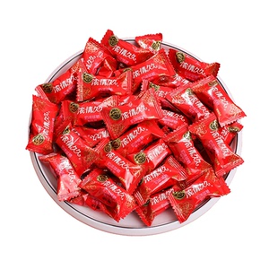 徐福记浓情久久奶糖鲜乳味牛奶糖结婚订婚庆喜糖伴手礼牛奶糖批发