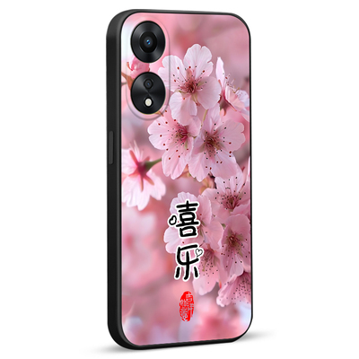 彧玺适用于oppoa58新款上档次phj110直边手机壳oppoa58x网红保护套oppoa1x唯美a1活力版。小清新oppoa2x软pjs