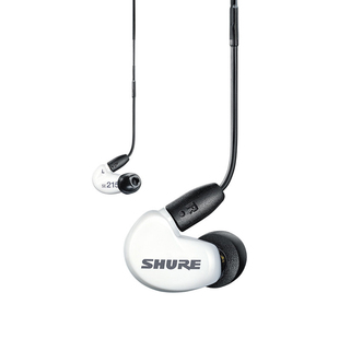 Shure/舒尔 SE215入耳式有线监听耳机hifi游戏音乐线控通话耳麦塞