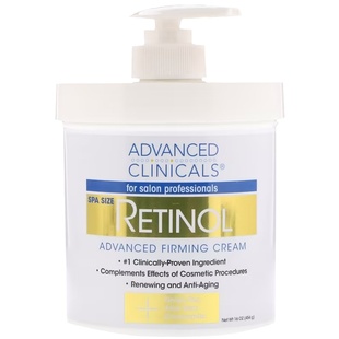 Advanced Clinicals维A视黄醇紧致滋润保湿舒缓改善细纹身体乳
