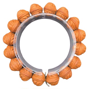 秦岭纯野生龙纹特小桃核男女款小尺寸金豆高端文玩原色配饰手串