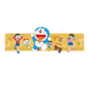 哆啦a梦卡通儿童房装饰画男孩房间卧室床头背景墙挂画壁灯led发光
