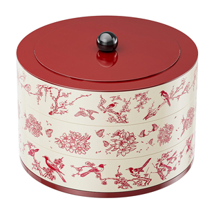 旋转干果盘客厅家用可叠加2026新款高端乔迁结婚糖果瓜子坚果盒