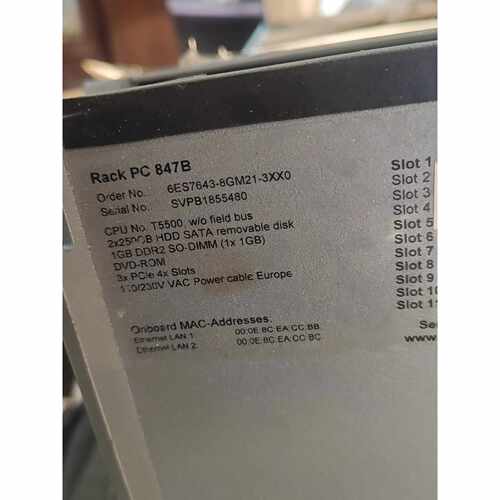 询价RacK PC847B 工控机