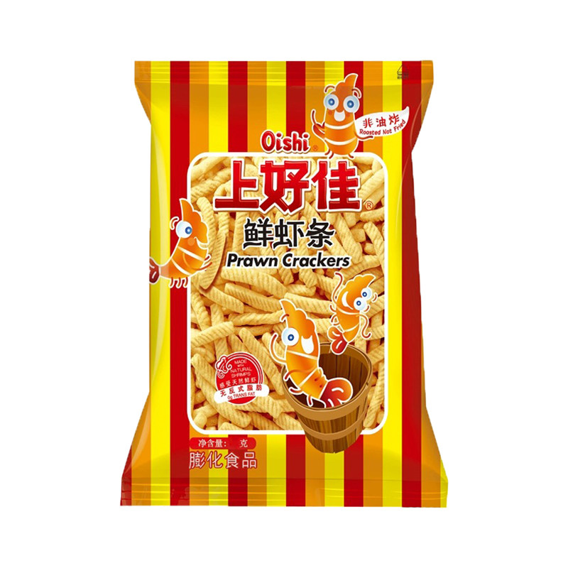 上好佳鲜虾条非油炸65g