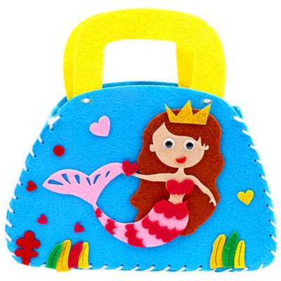 教师节缝缝乐手提包儿童手工礼物