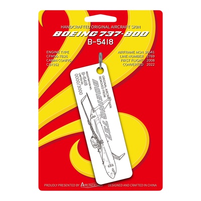 Airlinertags海南航空737蒙皮