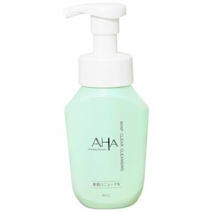 BCL日本AHA苹果按压式泡沫洗面奶果酸温和清洁保湿洗卸合一150ml