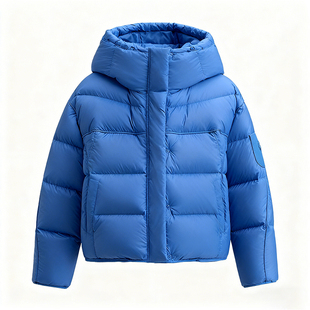 DeIFy/缔弗多巴胺连帽羽绒服女25冬季新款时尚洋气保暖面包服外套