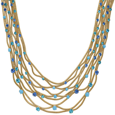 LAMUANA人鱼星河项链小众设计感复古choker颈链vintage风短79376