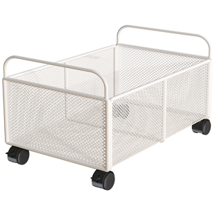 宿舍床边置物架可移动学生床底收纳箱零食小推车寝室必备神器好物