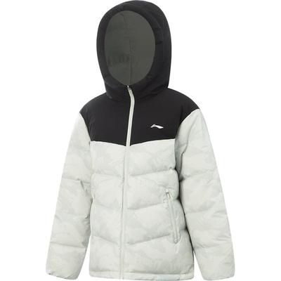 李宁童防泼水男童短羽绒服