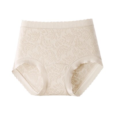 美宅中腰加长裆A类棉女内裤