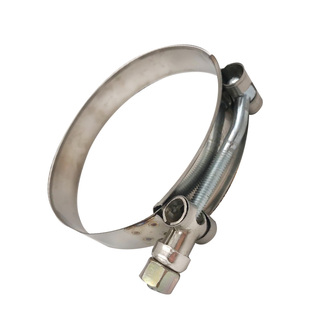 T型强力不锈钢喉箍 卡箍 管夹 通风管道 镀锌卡子 管夹