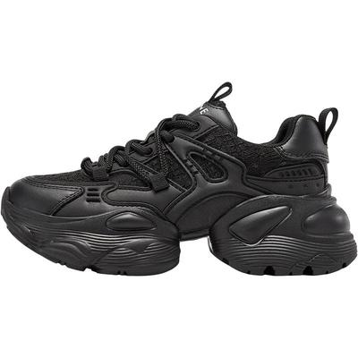 达芙妮黑色老爹鞋女2026新款春季