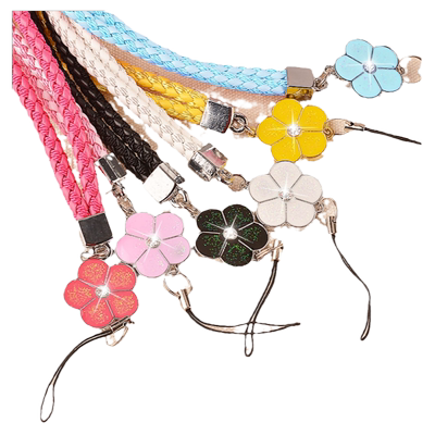 五叶草编织挂绳防摔防丢