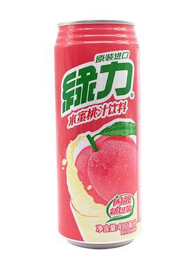 台湾进口绿力果汁饮料480/490ml