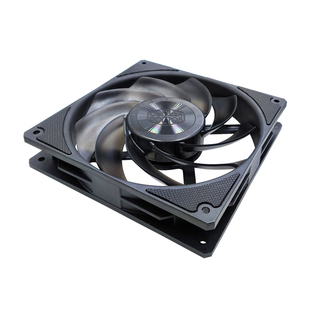 慧尔德MF14025磁悬浮MFDB神光同步ARGB反叶机箱风扇14CM智能调速