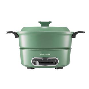 摩飞多功能电火锅家用分体式鸳鸯火锅料理机烹饪机电煮锅电火锅