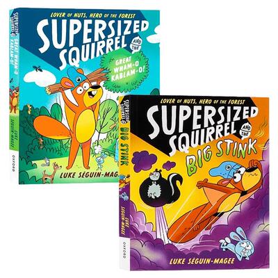 超级松鼠和巨大的轰隆声英文原版