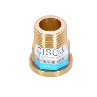 4分黄铜内外丝接头1寸内丝6分外丝变径加长直接水管燃气配件