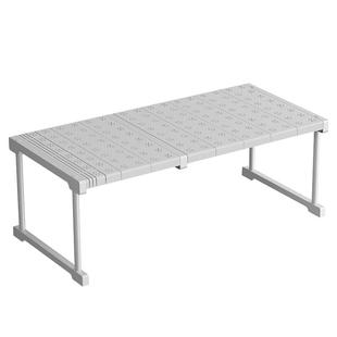 太力衣物分隔收纳衣柜分层隔板置物板橱柜隔板收纳架伸缩置物架子