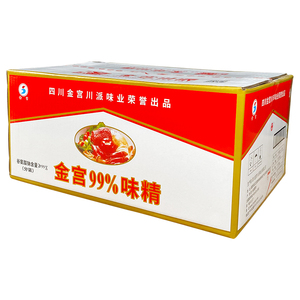 正品金宫味精400*25袋99%无盐