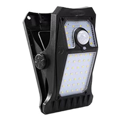 2026新款太阳能户外灯家用庭院照明灯农村室外院子阳台感应夹子灯